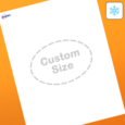 Professional Printed Oval Labels