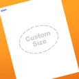 Professional Printed Oval Labels