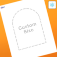Professional Printed Arched Labels