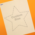 Professional Printed Star Labels