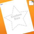 Professional Printed Star Labels